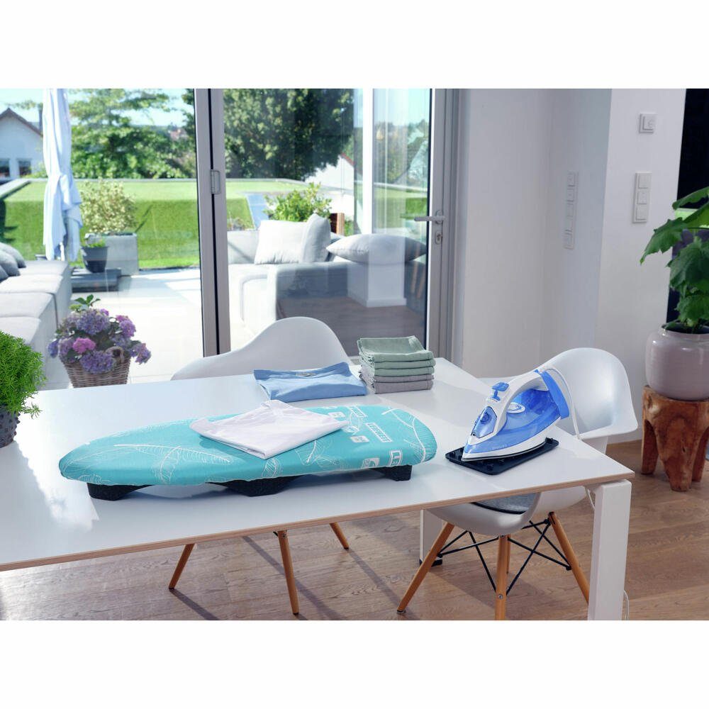 Leifheit Tischbügelbrett AirBoard Compact 72583, Bügelfläche 73x30 cm