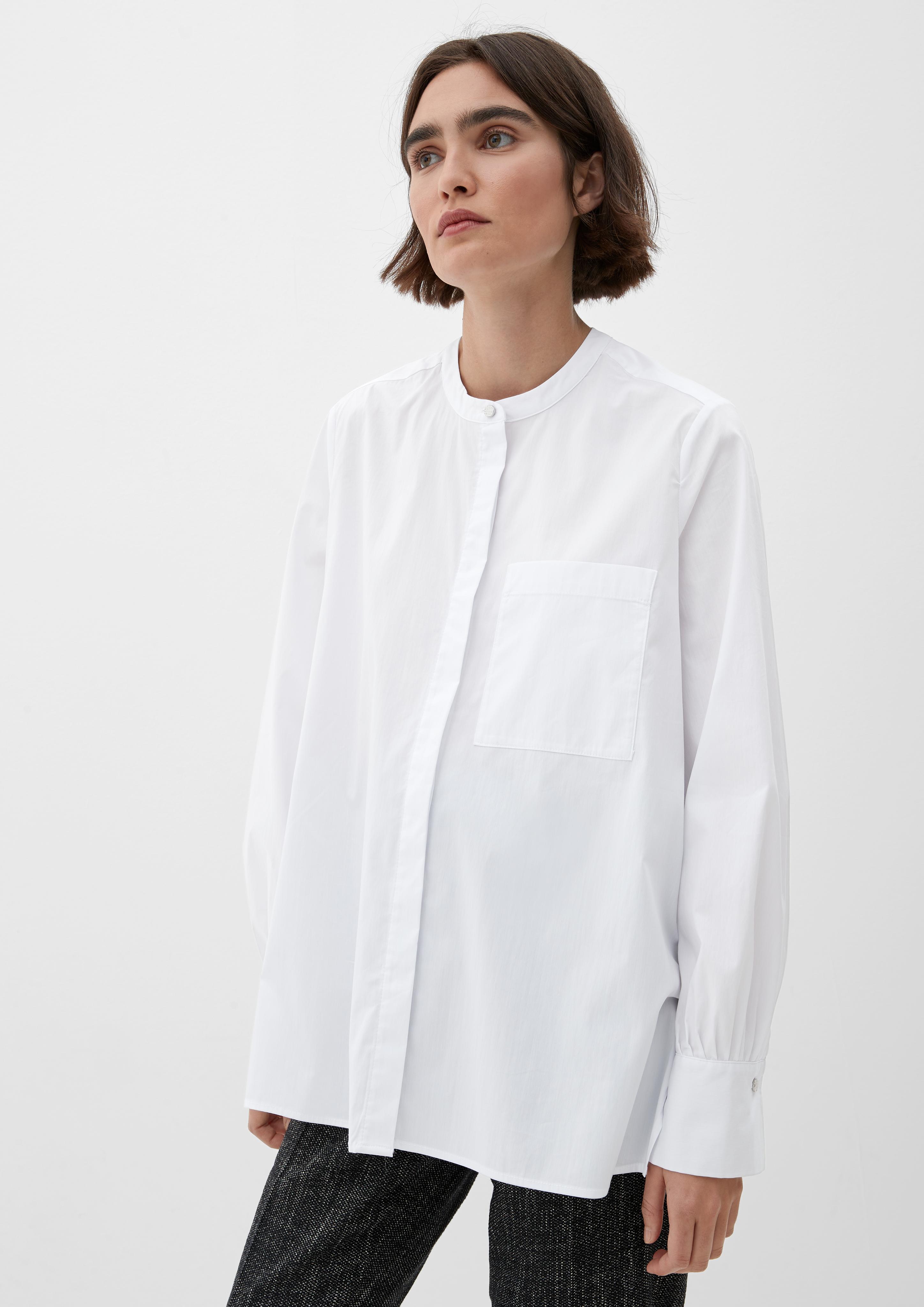Bluse aus Baumwollstretch  2123212-0100