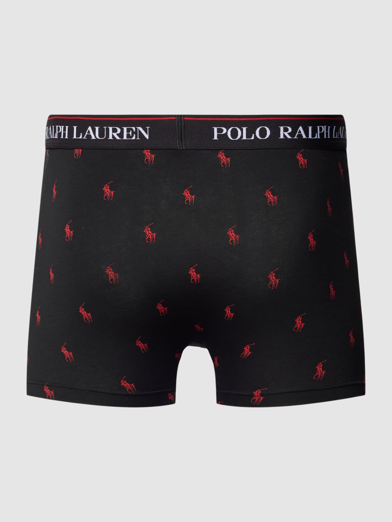 Trunks mit Teilungsnähten im 3er-Pack in schwarz