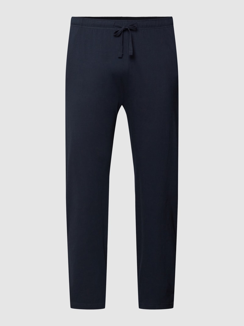 PLUS SIZE Sweatpants mit Eingrifftaschen Modell 'SAPPORO' in dunkelblau