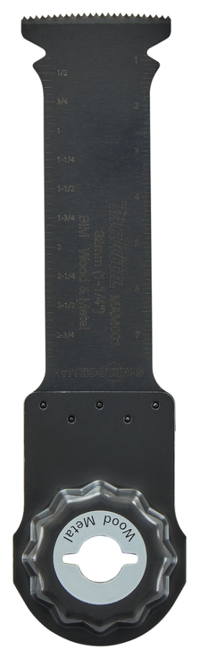 Accessori Makita B-66400-5 MAM001 Lama per sega a immersione 32x80mm per legno e acciaio Lama per multiutensile Starlock Max 5 pezzi