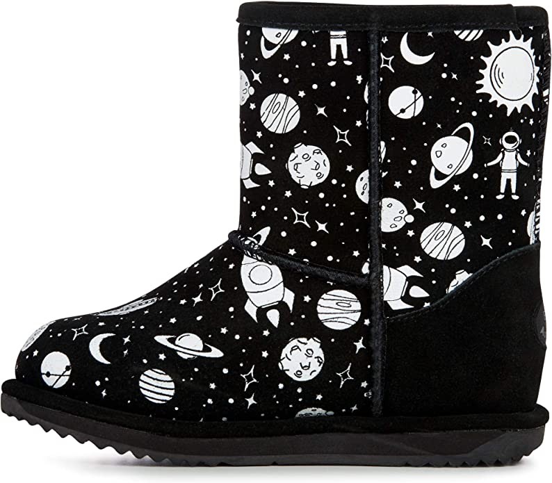 EMU AUSTRALIA Stiefel Jungen schwarz Outer Space black