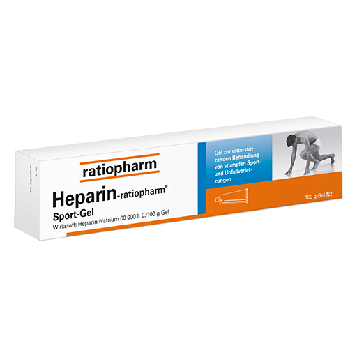 HEPARIN-RATIOPHARM Sport Gel  100 g  Gel