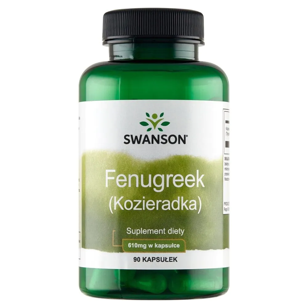 „Swanson Fenugreek“ ožragės 610 mg kapsulės