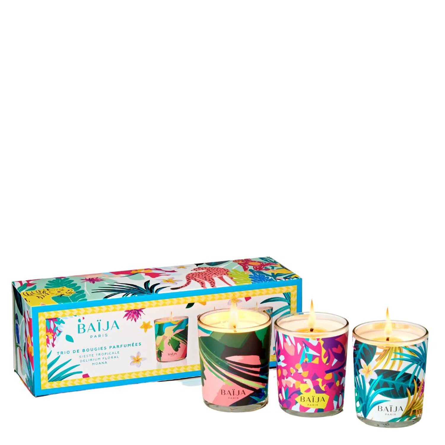 baïja Les Essentiels Trio Bougies Parfumées 75g