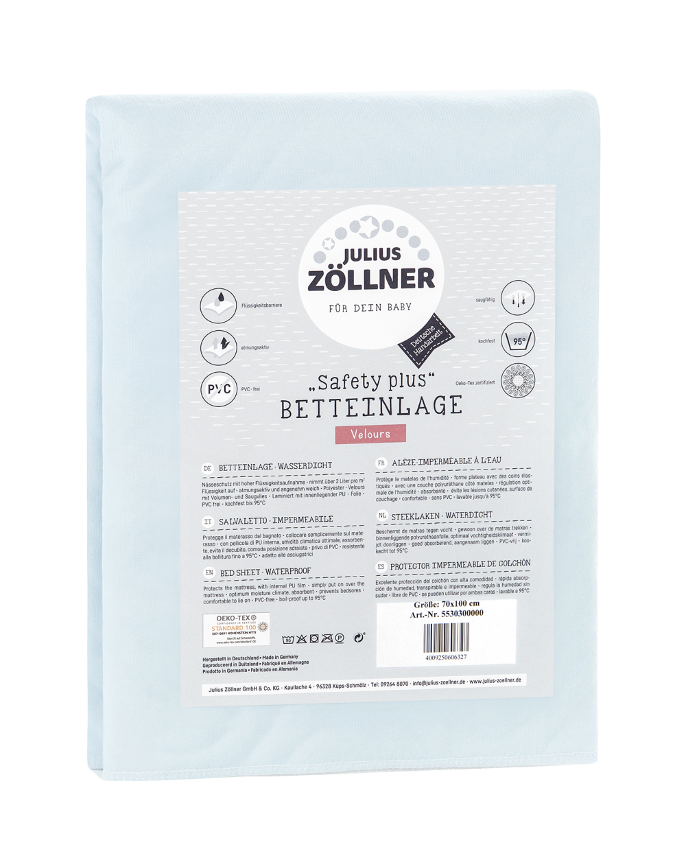 Spannbetttuch Safty Plus