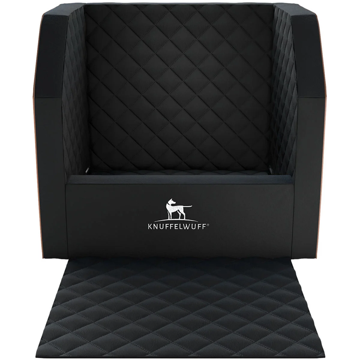 Knuffelwuff Auto Hunde Sitzschutz Cargo für den Vordersitz 35 x 35 x 25 cm