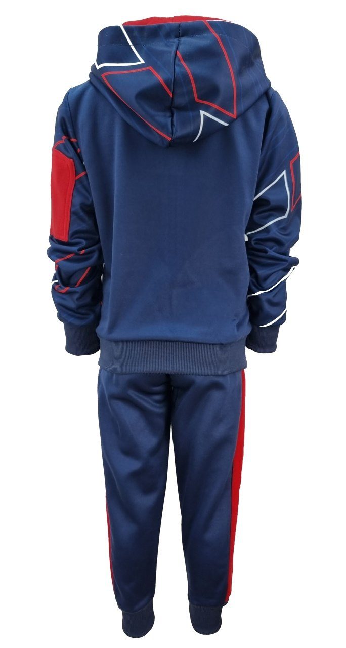 Fashion Boy Jogginganzug Thermo Trainingsanzug Freizeitanzug Jogginganzug gefüttert, JF361