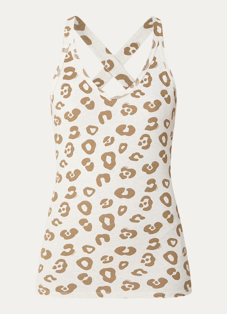 Canotta con stampa leopardata 10DAYS