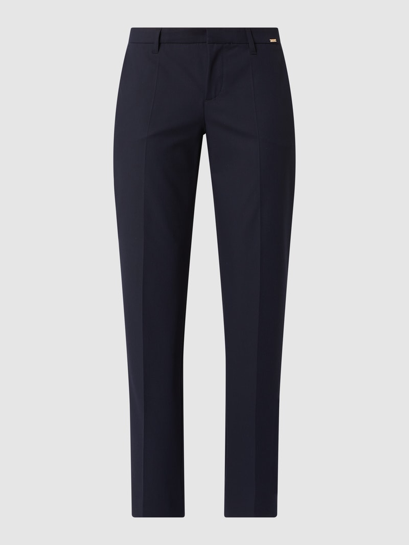 Stoffhose mit Stretch-Anteil Modell 'Cihomme' in marineblau