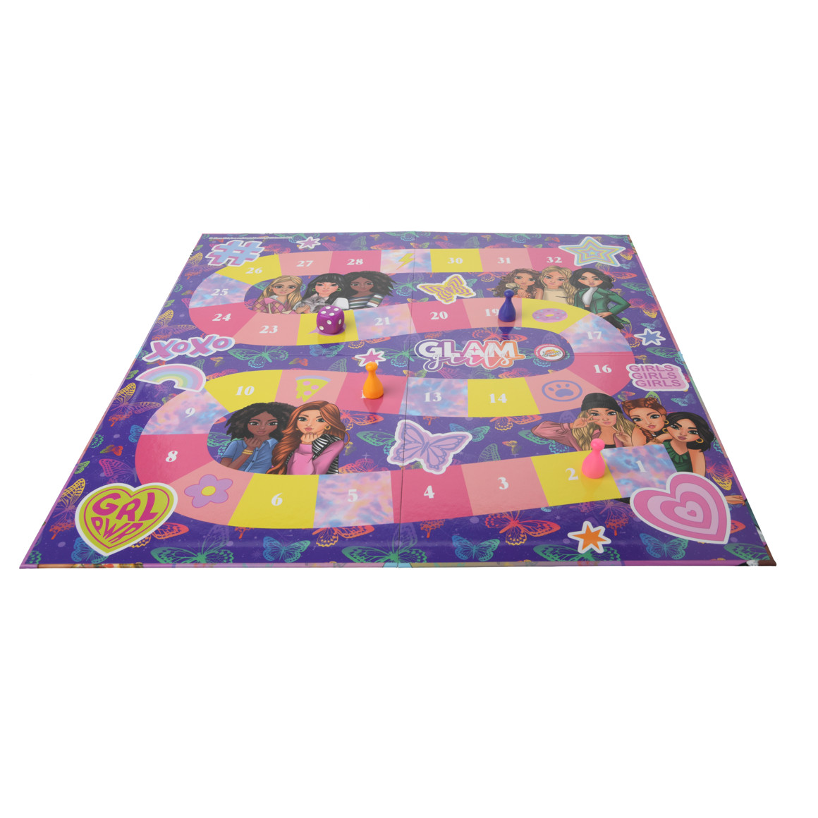 2-in-1-Brettspiel Glam Girls