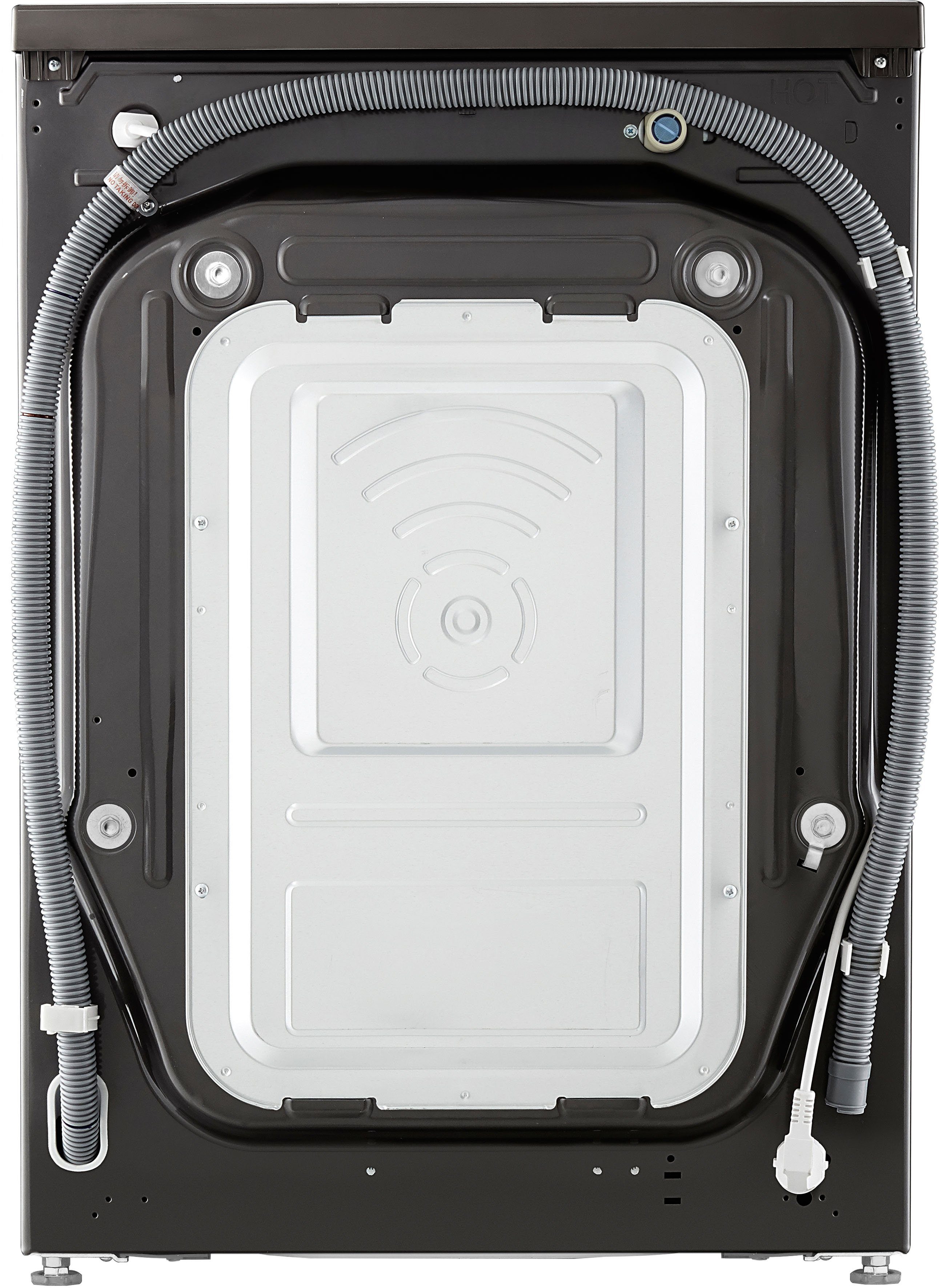 LG Waschmaschine F6WV710P2S, 10,5 kg, 1600 U/min, TurboWash® - Waschen in nur 39 Minuten