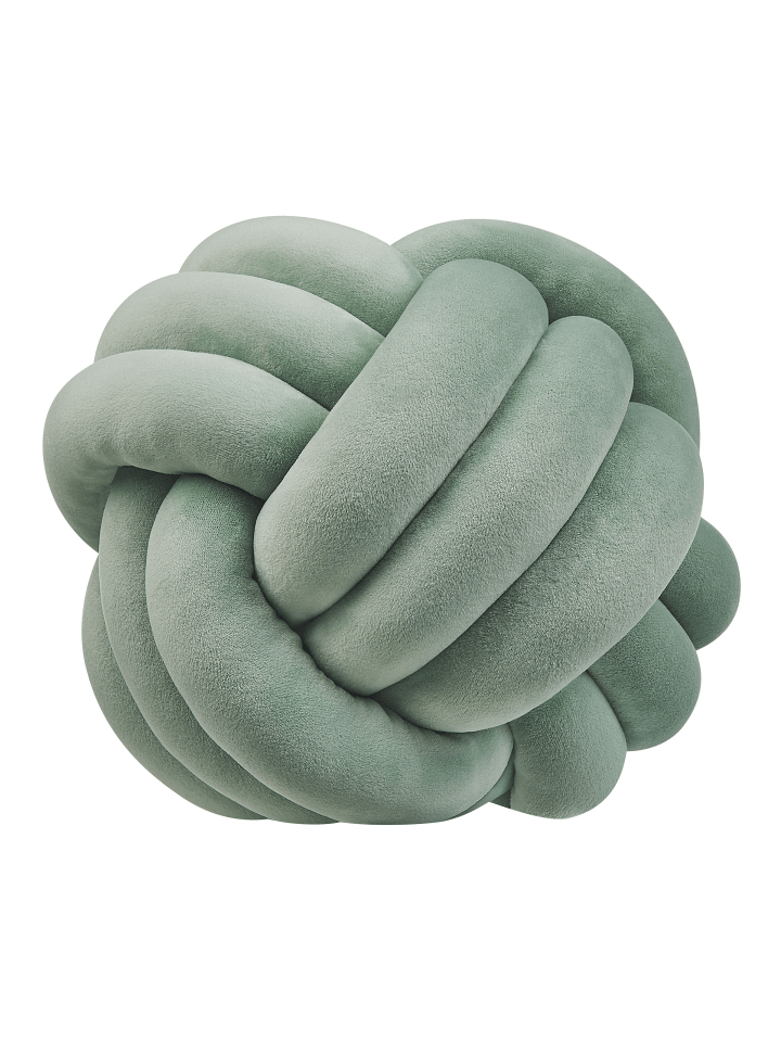 Beliani Dekokissen MALNI in Grün - (W) 30 x (H) 30 x (L) 30 cm günstig kaufen onesize