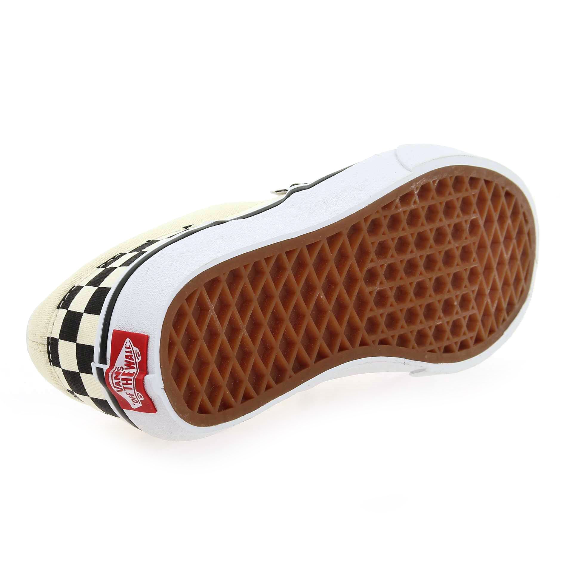 Vans  SLIP-ON KID - Blanc Noir
