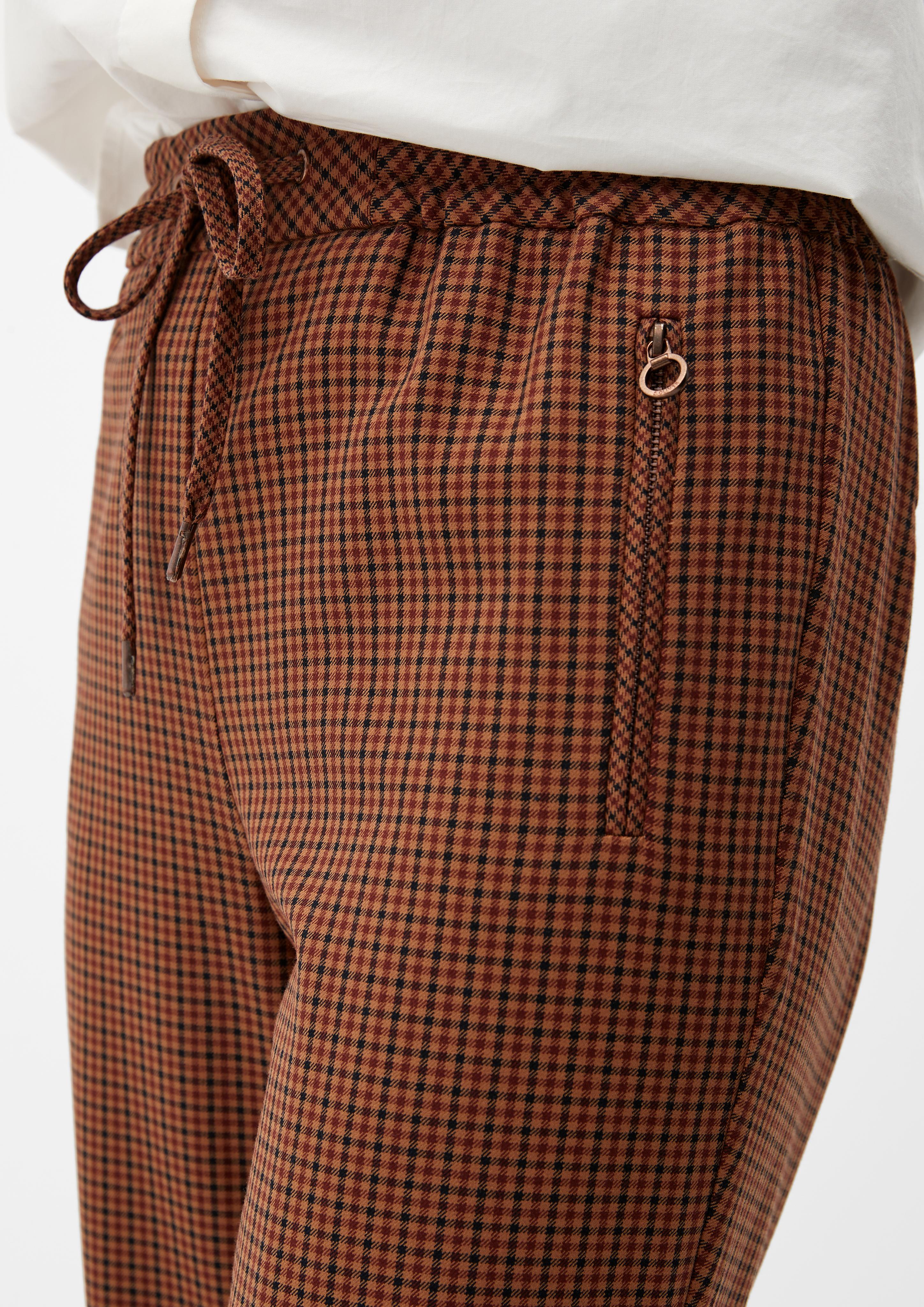 Relaxed: Karierte 7/8-Jogpants  EME  2120428-84N4