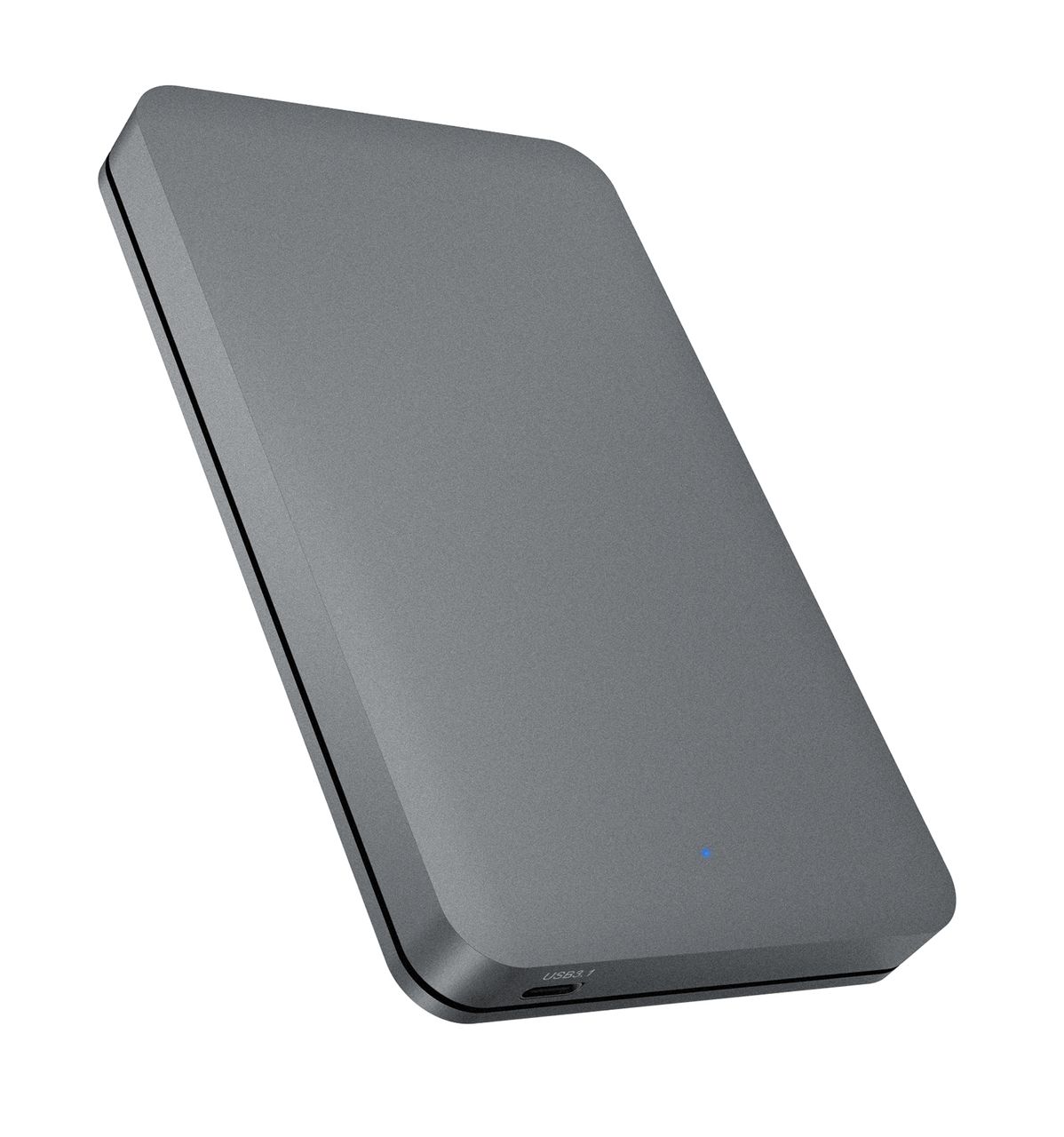 ICY BOX IB-246-C31-G, Gehäuse für 1x HDD/SSD USB 3.2 Gen 2 Anschluss und Silikon Schutzhülle