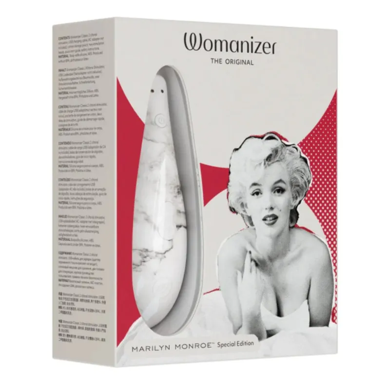 Womanizer Classic, Marilyn Monroe baltas marmuras