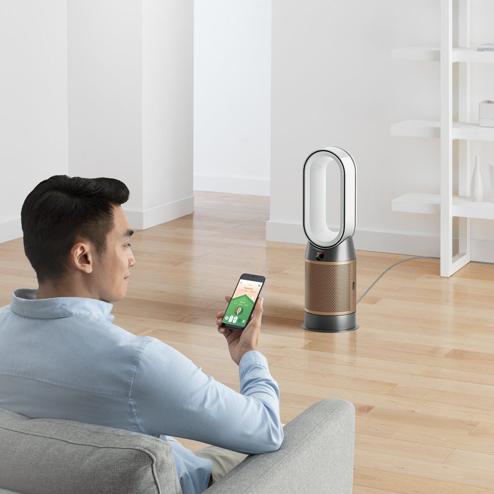 DYSON Heizlüfter Hot + Cool Formaldehyde HP09 Nickel/Gold