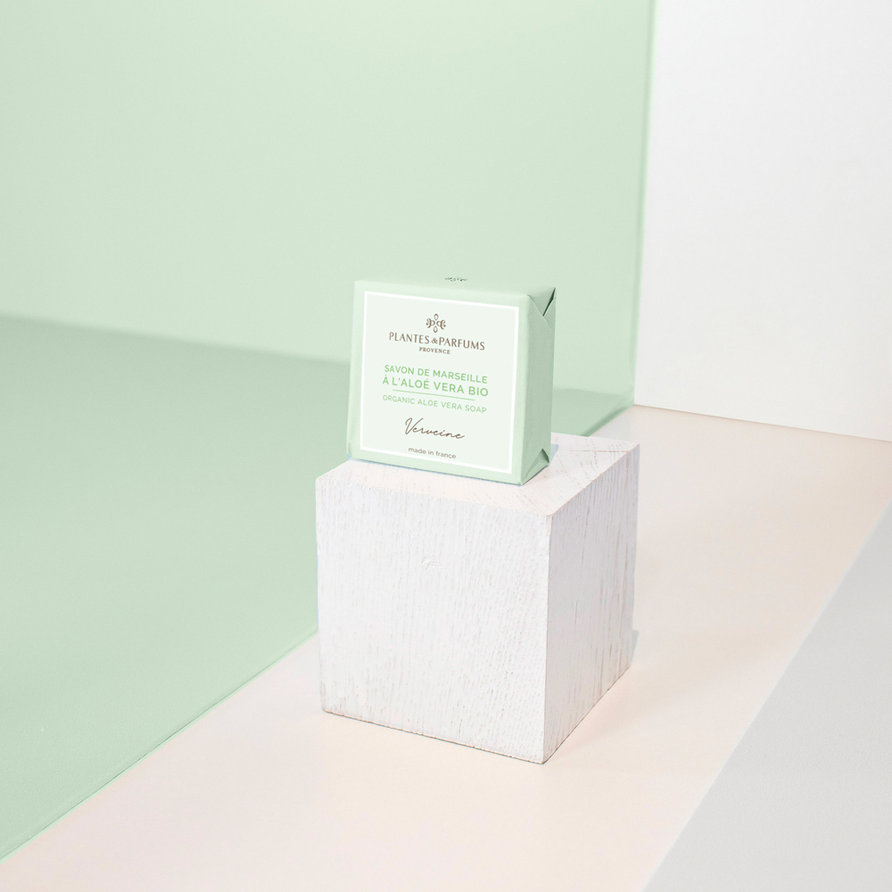 Plantes et Parfums Aloé Vera - Parfum Verveine Savon de Marseille