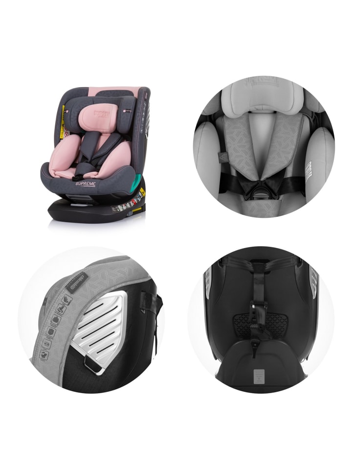 Chipolino i-Size Kindersitz Supreme in rosa günstig kaufen onesize