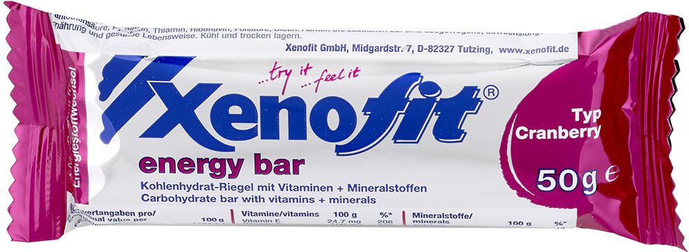 Xenofit Energy Bar 50g kaufen | Bike-Discount