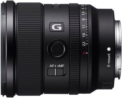 Sony SEL20F18G Weitwinkelobjektiv, (Vollformat E Mount (FE 20mm F1.8, Ultraweitwinkel)
