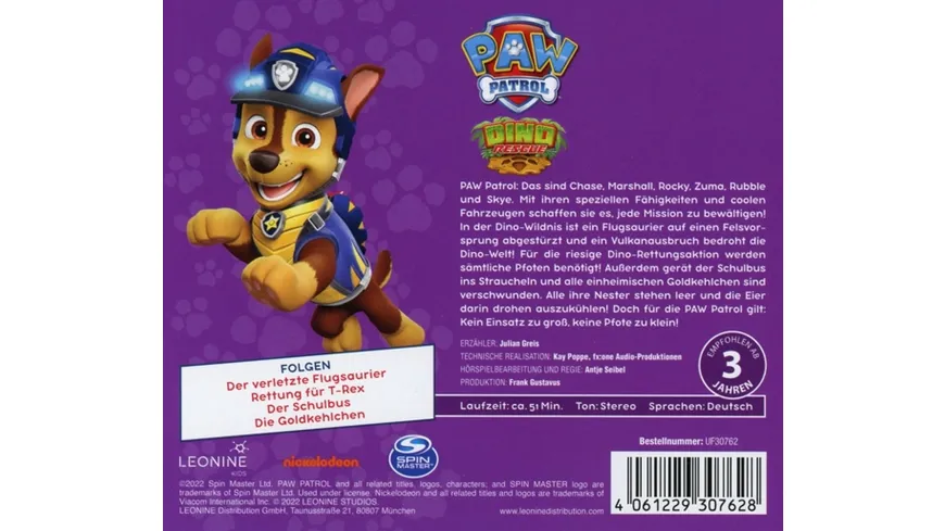 PAW Patrol CD 50