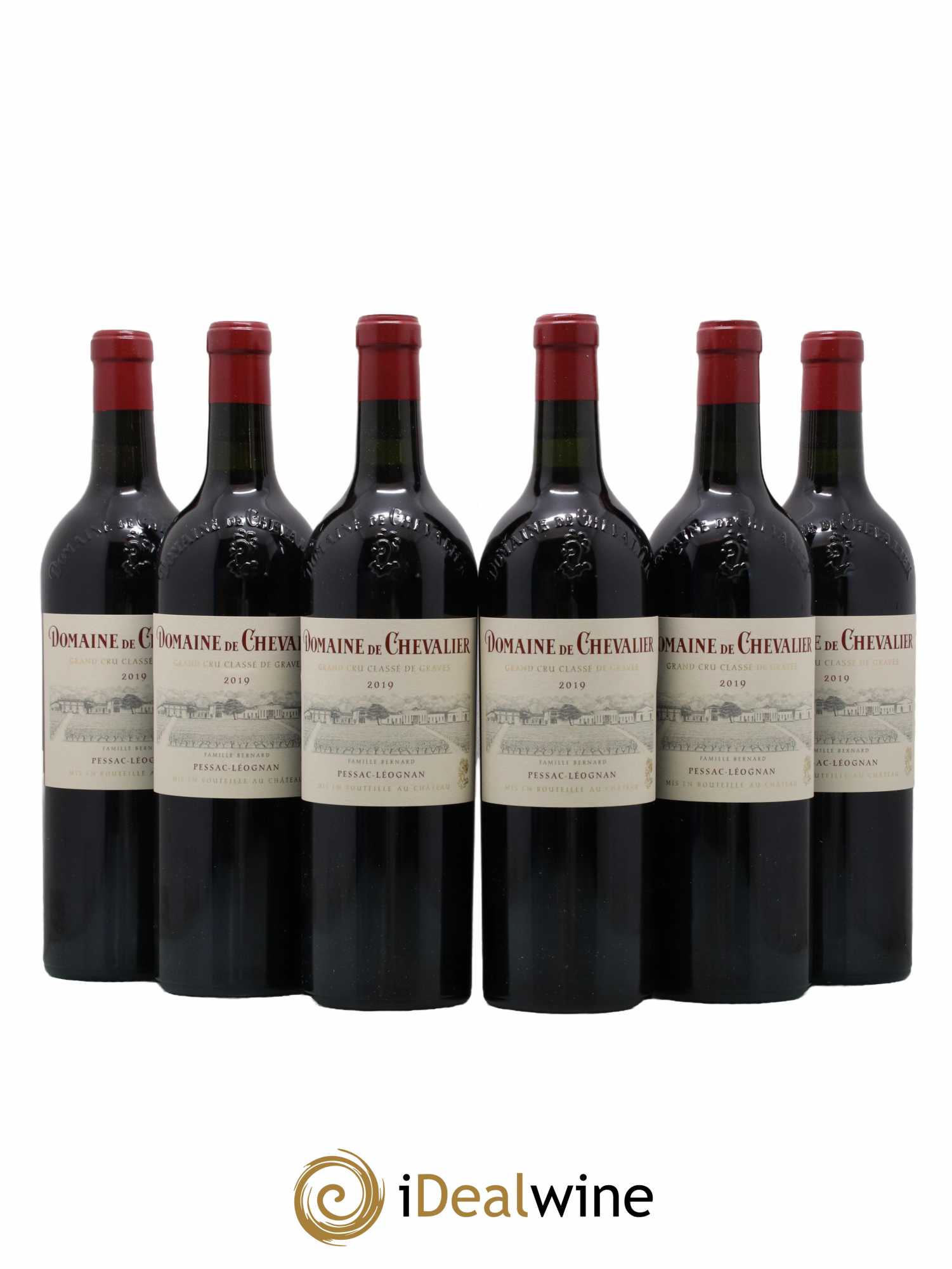Domaine de Chevalier Cru Classé de Graves  2019 - Lot de 6 Bouteilles