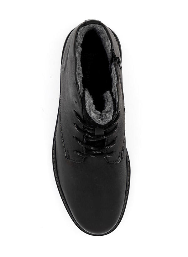 bugatti, Desert Boots, Leder warmgefüttert Extraweit, schwarz