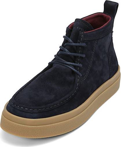 Marc O'Polo Schnürstiefel aus softem Veloursleder
