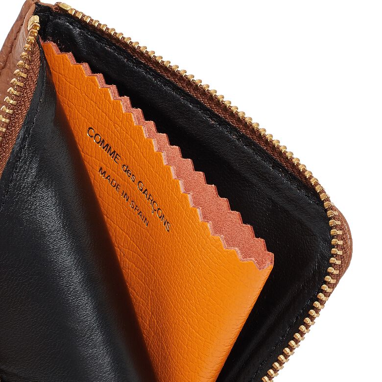 Comme des Garcons Wallet SA3100IC 'Inside Colour' Brown