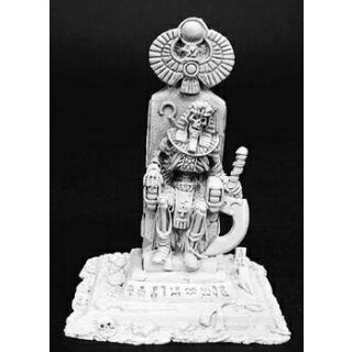 Mummy King on Throne