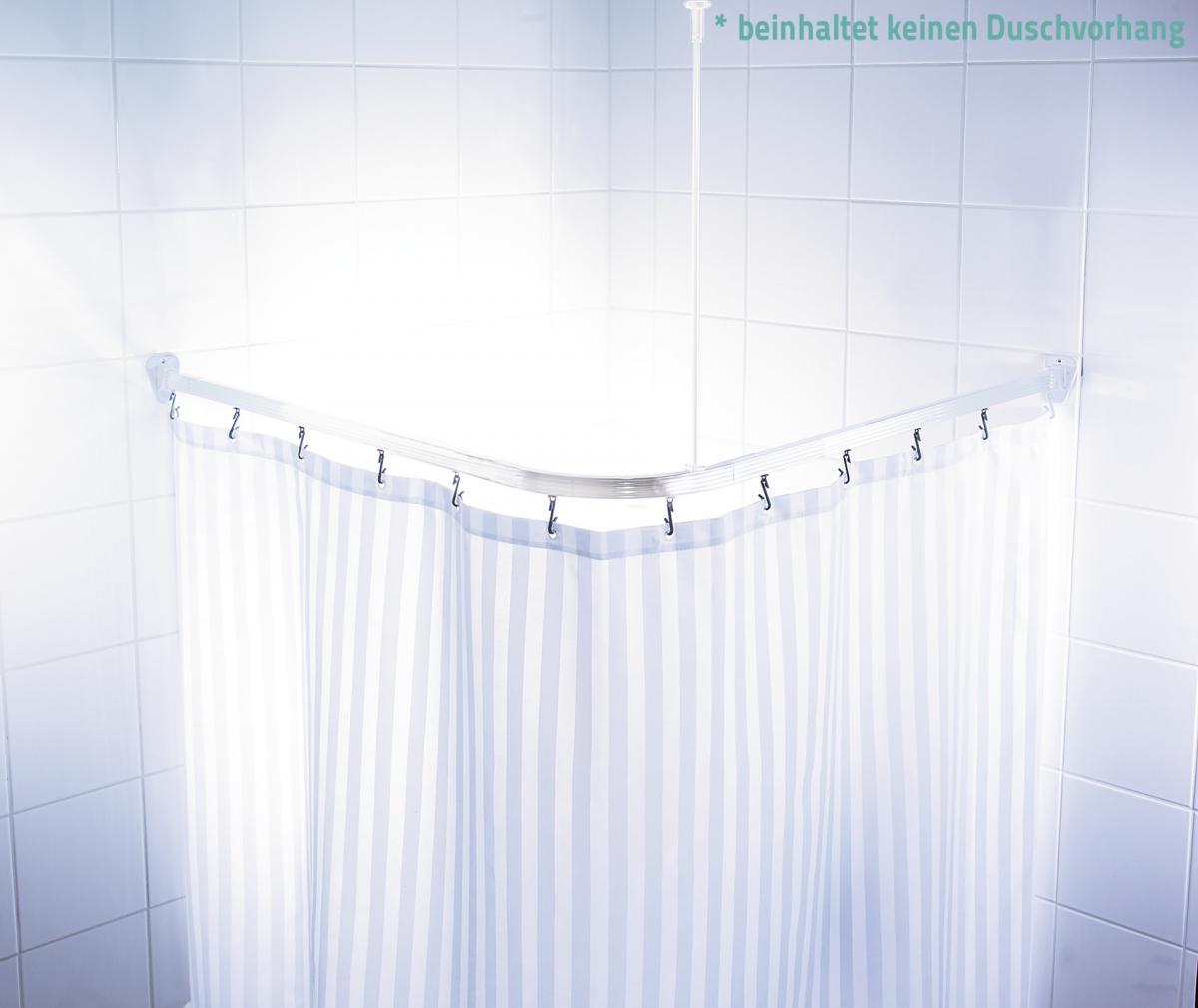 Ridder Vorhangschiene ca. 90x90 cm weiß