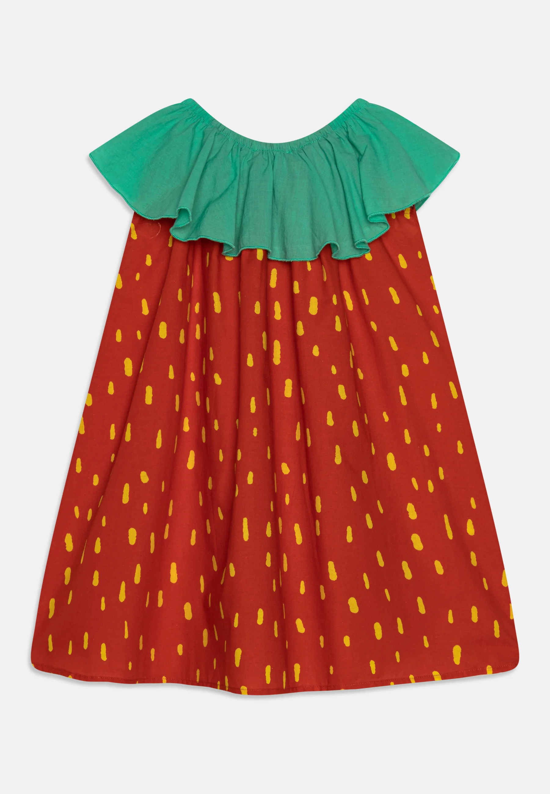 Stella McCartney Kids VESTIDO NIÑA VOILE LUNARES FRESA - Vestido de verano