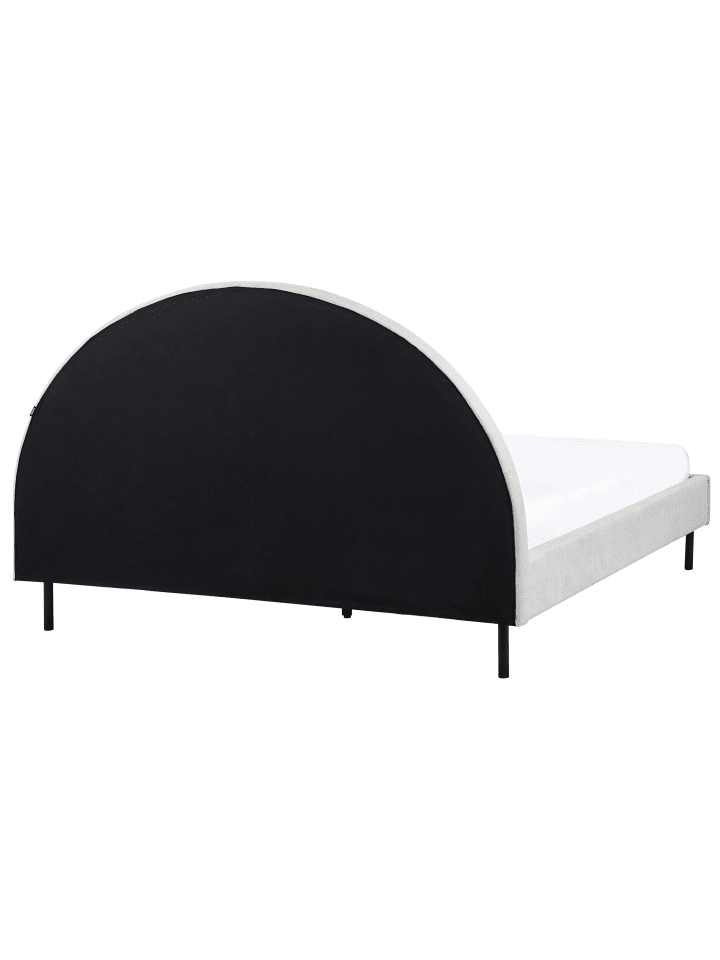 Beliani Doppelbett MARGUT in Grau - (W) 172 x (H) 116 x (L) 214 cm günstig kaufen onesize