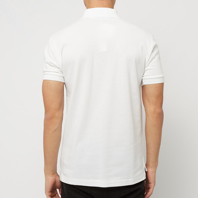 Comme des Garcons Play Play Polo Shirt Red Heart white