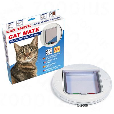 Katzenklappe Cat Mate 210 für Glasscheiben