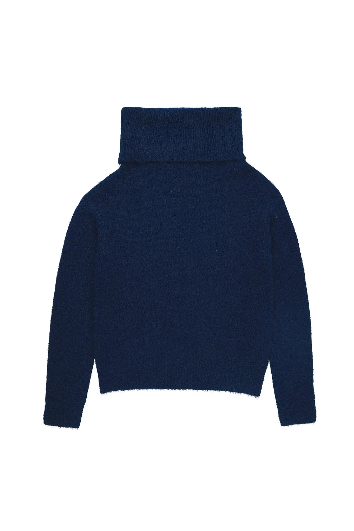 Strickpullover mit Rollkragen