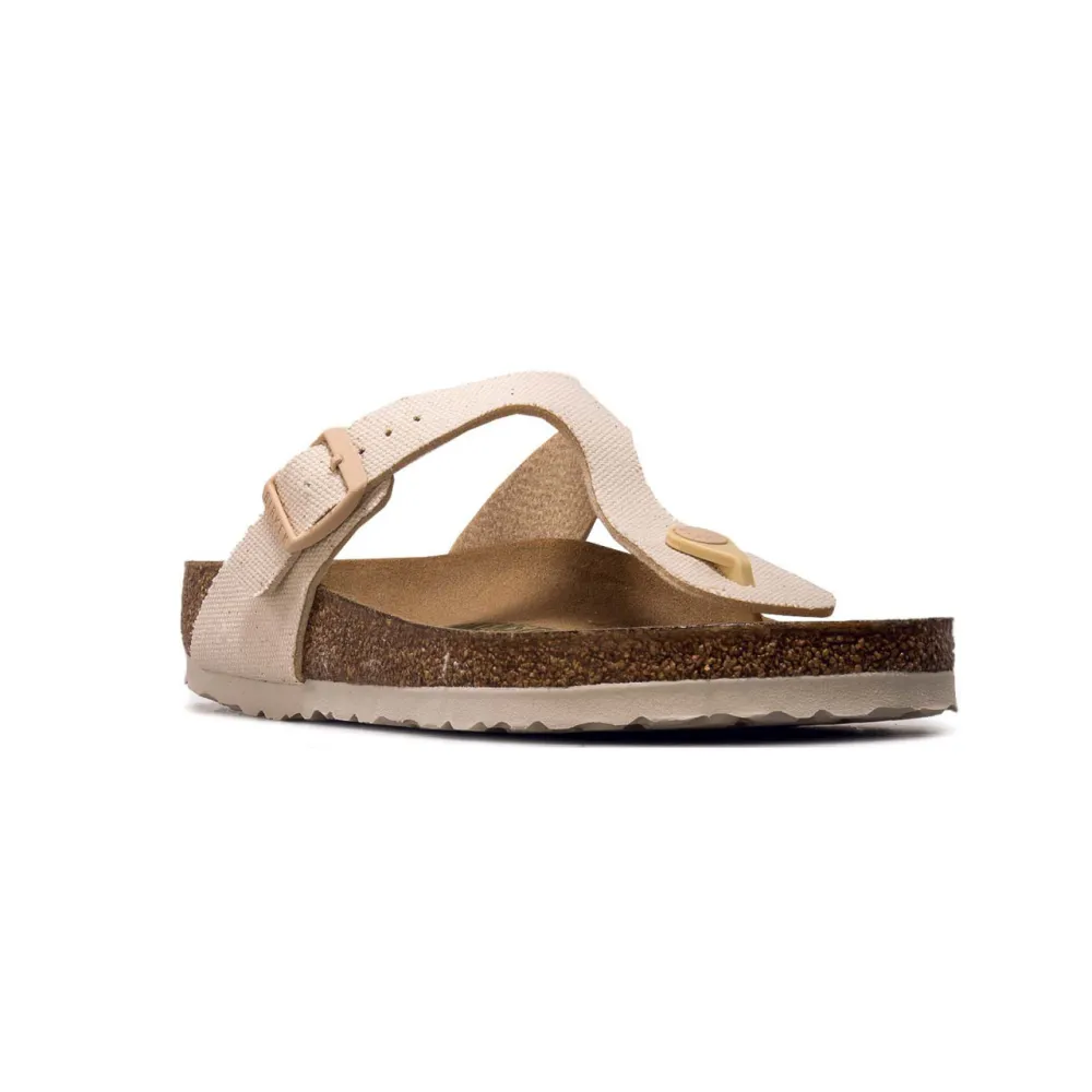 Birkenstock Gizeh Canvas Vegan 1023990 / weiss