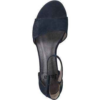 Jana Sandale in blau