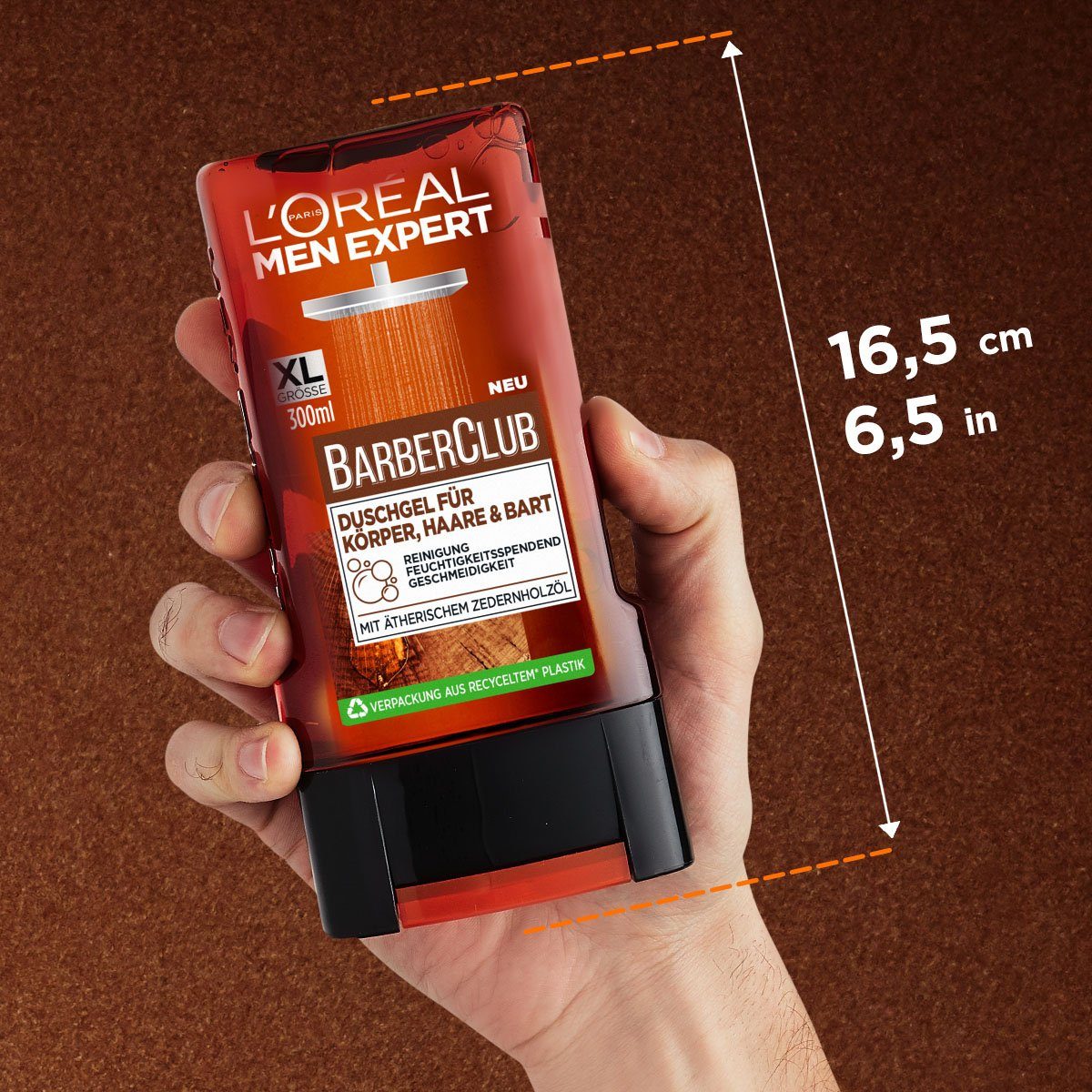 L'ORÉAL PARIS MEN EXPERT Duschgel Barber Club, 6-tlg.