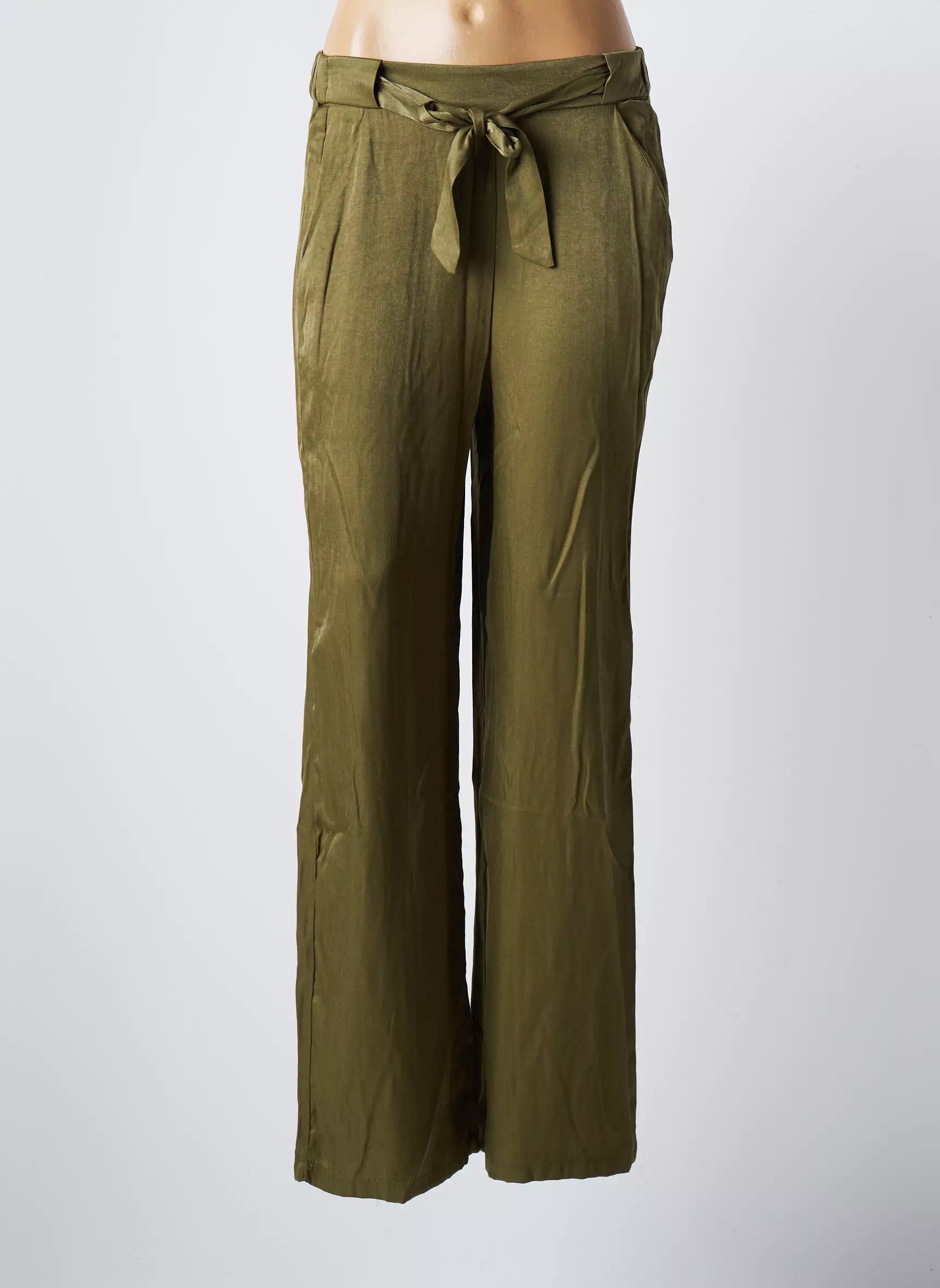 Tiffosi Pantalons Droits Femme couleur vert