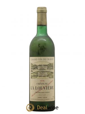 Château la Louvière  1975 - Lot de 1 Bouteille