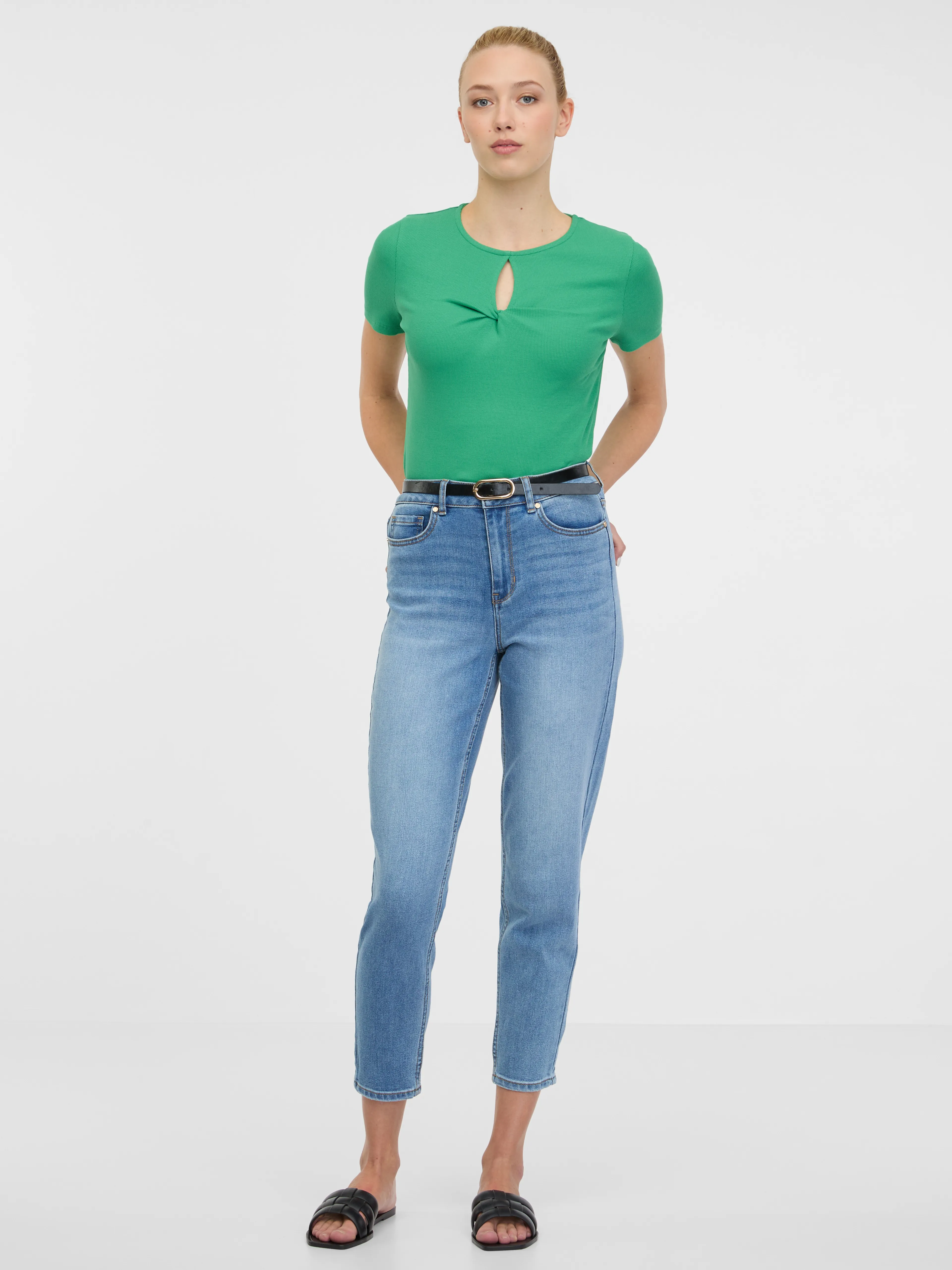 Grünes Damen T-shirt ORSAY