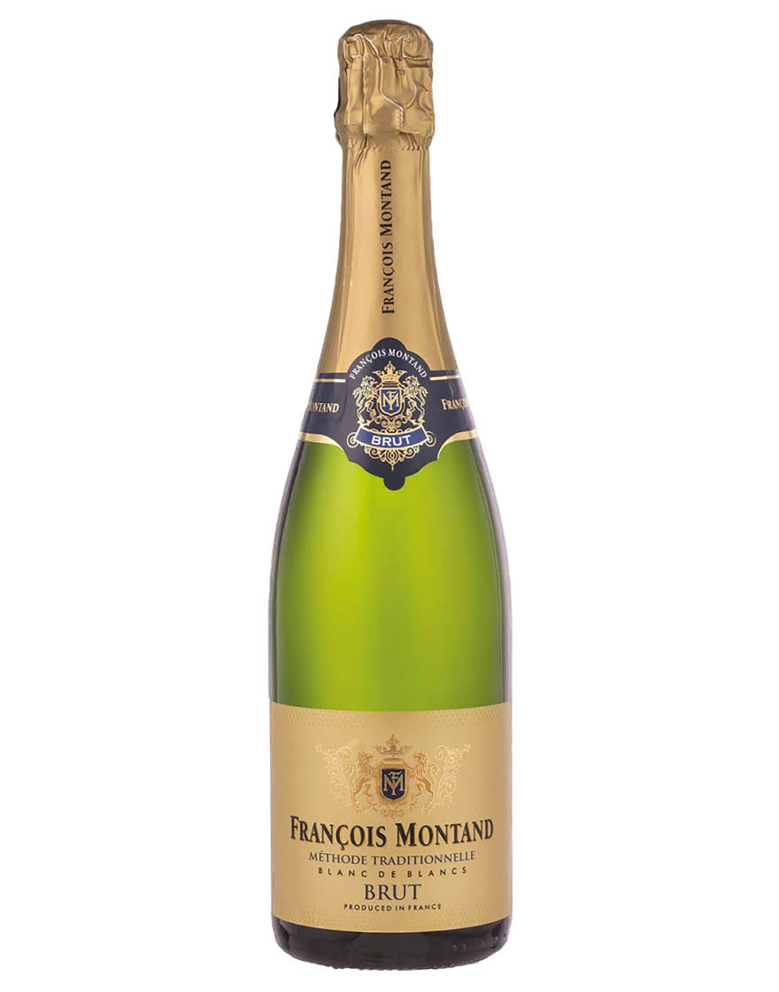 Vin Mousseux de Qualité Méthode Traditionnelle Brut François Montand 0,75 ℓ