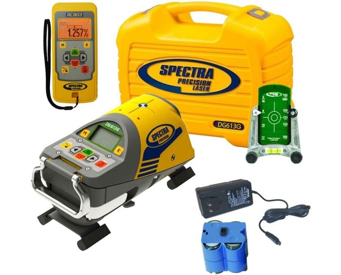 Spectra Physics 128483 DG613G Канализациони ласер са зеленим снопом
