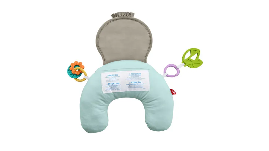 Fisher-Price Faultier-Spielkissen mit Vibration, Baby-Spielzeug ab 0 M