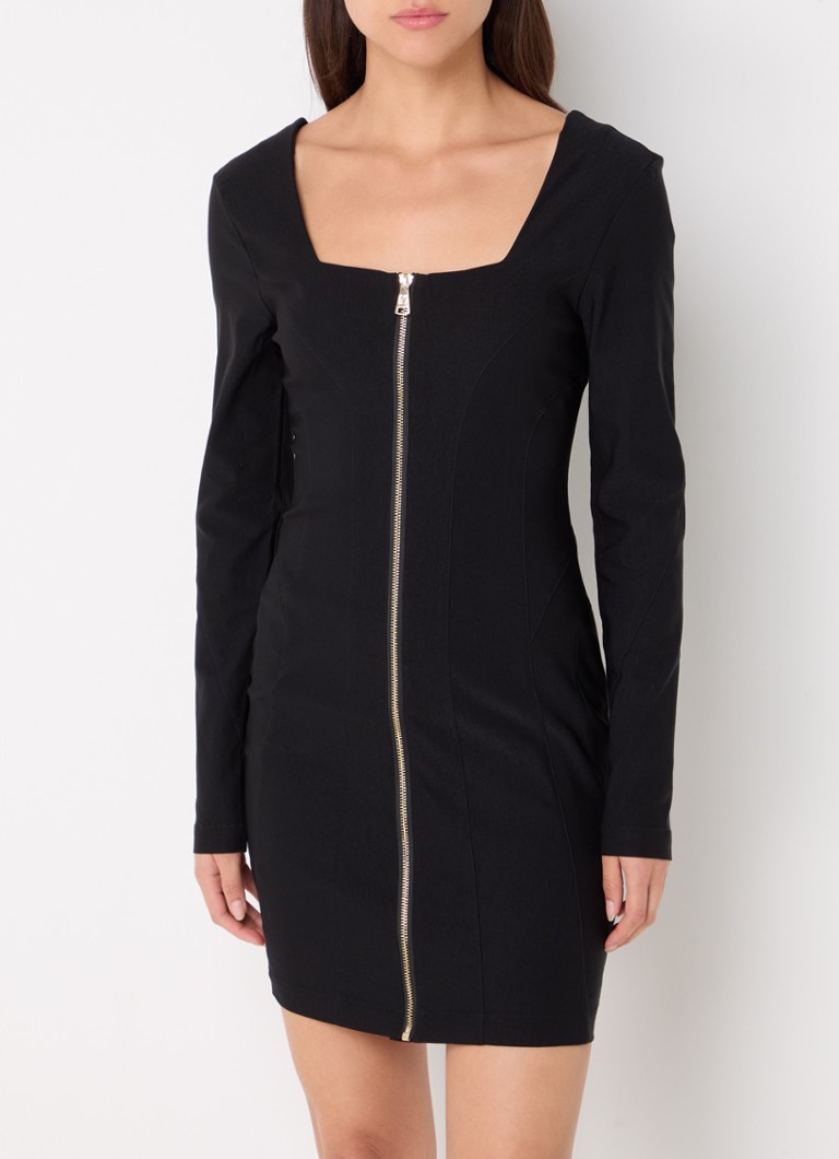 NIKKIE Duncan mini dress with backless design