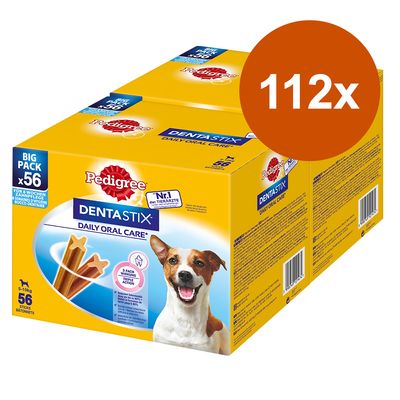 112 x Pedigree Dentastix Tägliche Zahnpflege/ Fresh Tägliche Frische