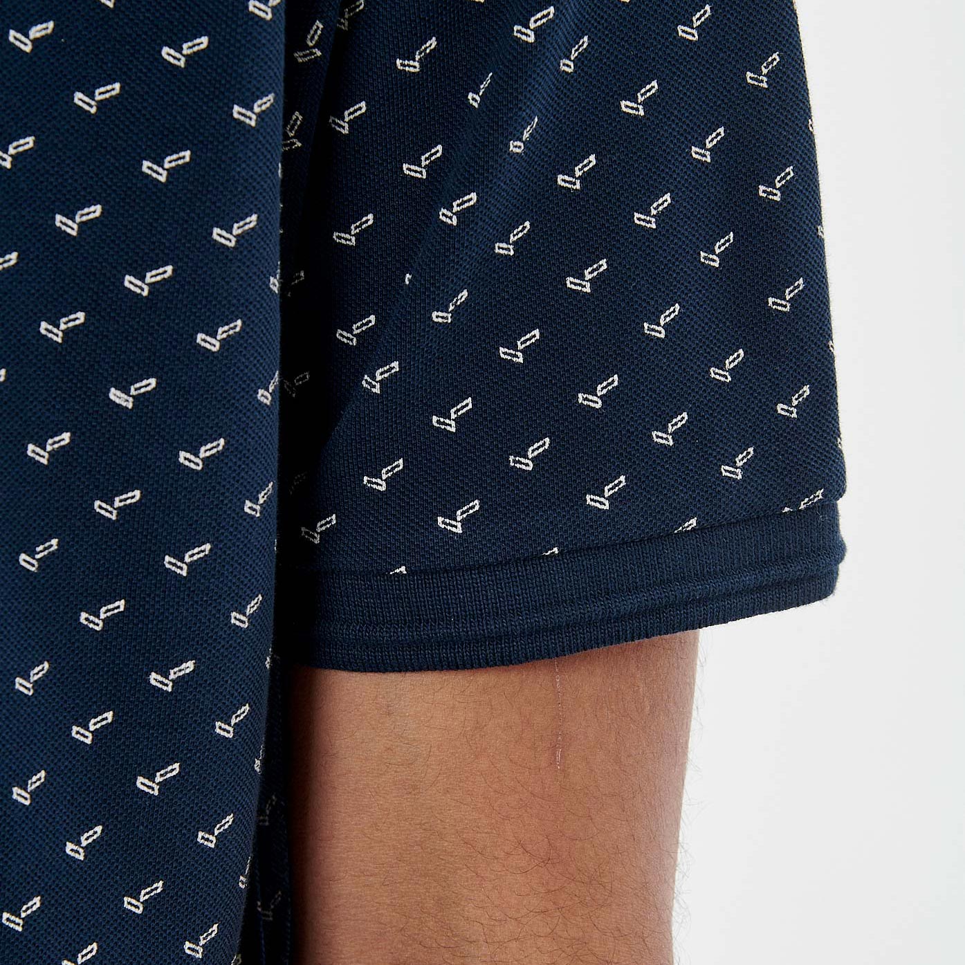 TEREL  Polo bleu marine homme 100% coton